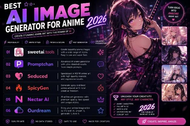 Best AI Image Generator for Anime 2026